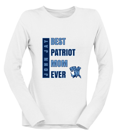 John Jay Patriots Best Patriot Mom Women's Premium LS T-Shirt