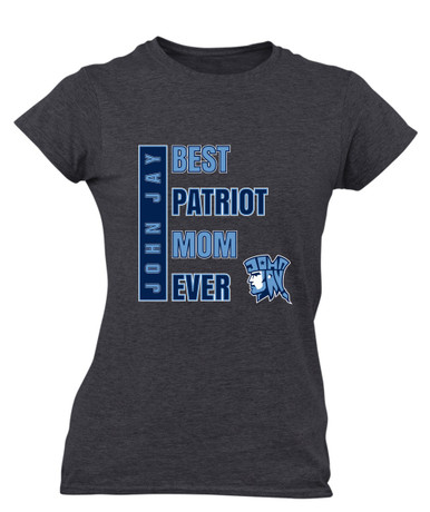 John Jay Patriots Best Patriot Mom Women's SS T-Shirt