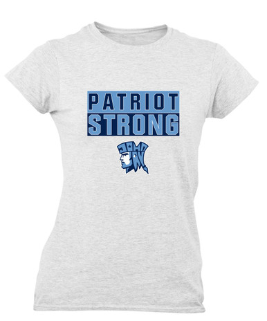John Jay Patriots Strong #1 Women's Premium SS T-Shirt