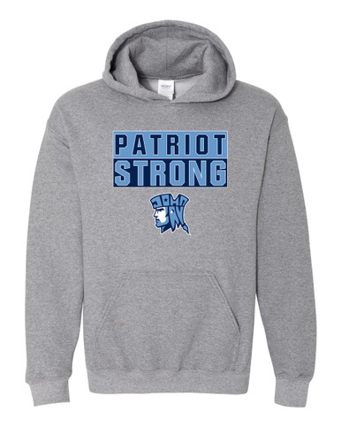 John Jay Patriots Strong #1 Men's Hoodie