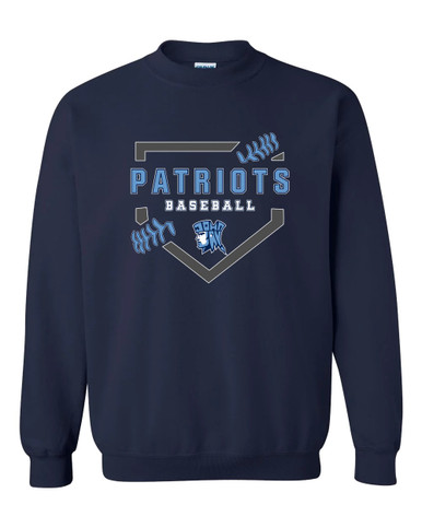 John Jay Patriots Baseball #2 Men's Sweatshirt