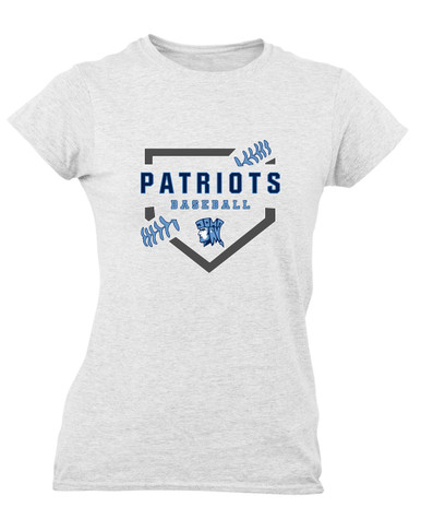 John Jay Patriots Baseball #2 Women's Premium SS T-Shirt