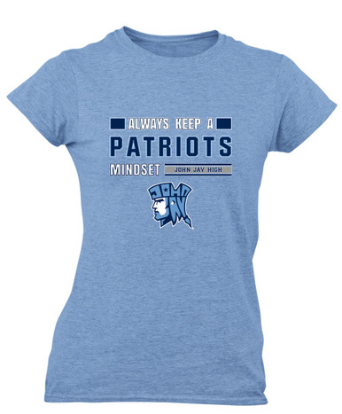 John Jay Patriots Mindset Women's SS T-Shirt