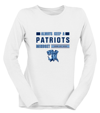 John Jay Patriots Mindset Women's Premium LS T-Shirt