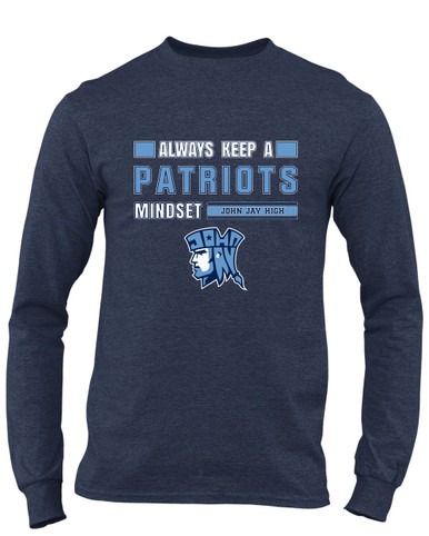 John Jay Patriots Mindset Men's Premium LS T-Shirt