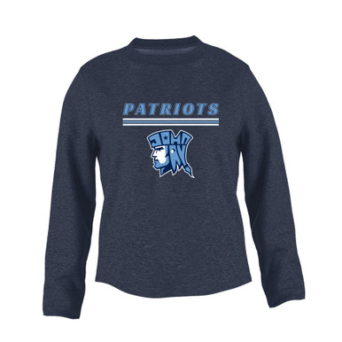 John Jay Patriots Mascot #8 Women's Sweatshirt