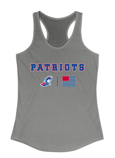 Jay County Patriots Team Colors Flag Women's Tank Top