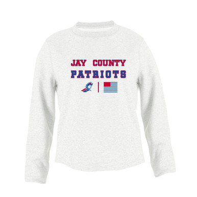 Jay County Patriots Spirit Flag Women's Sweatshirt