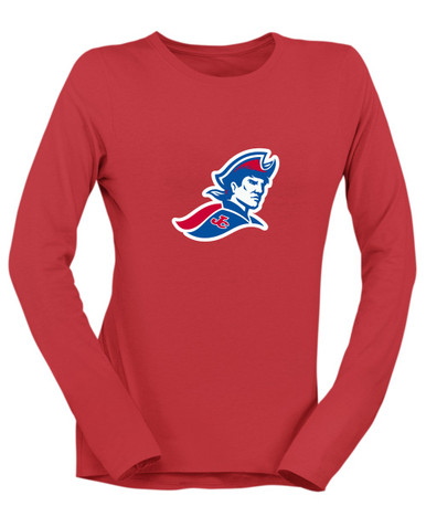 Jay County Patriots Mascot #1 Women's Premium LS T-Shirt