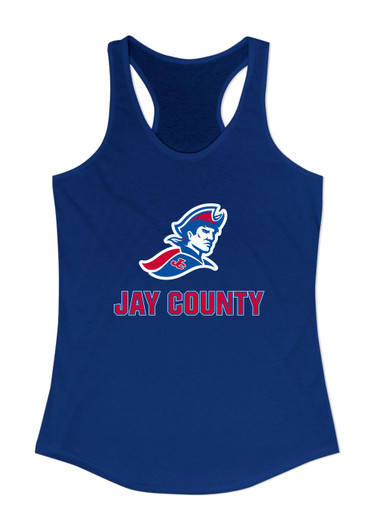 Jay County Patriots Mascot #2 Women's Tank Top