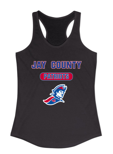 Jay County Patriots Mascot #3 Women's Tank Top
