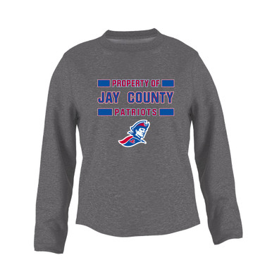 Jay County Patriots Property Of Women's Sweatshirt