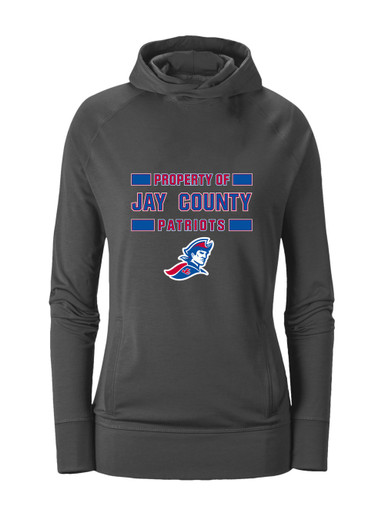 Jay County Patriots Property Of Women's Hoodie