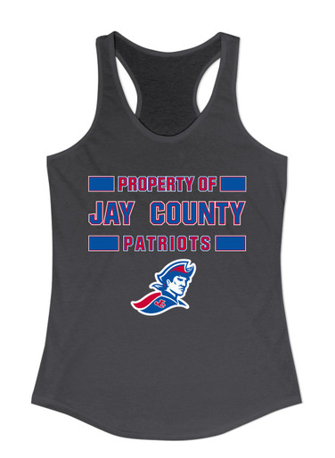 Jay County Patriots Property Of Women's Tank Top