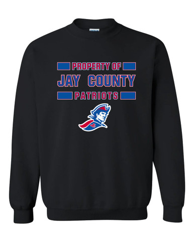 Jay County Patriots Property Of Men's Sweatshirt