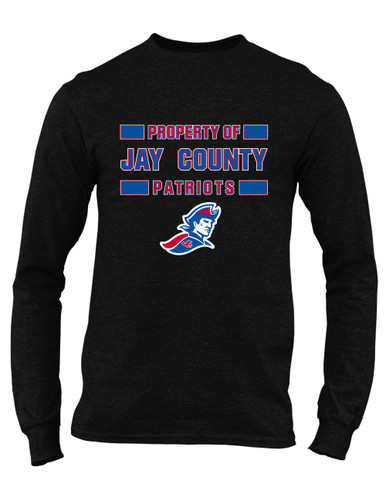 Jay County Patriots Property Of Men's Premium LS T-Shirt