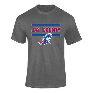 Jay County Patriots Mascot #4 Men's SS T-Shirt