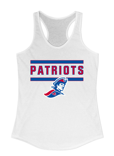 Jay County Patriots Mascot #5 Women's Tank Top