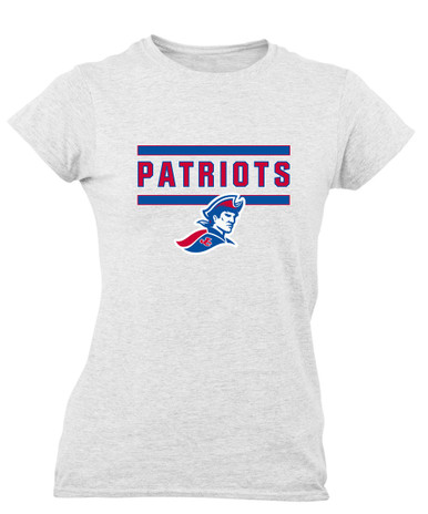 Jay County Patriots Mascot #5 Women's SS T-Shirt