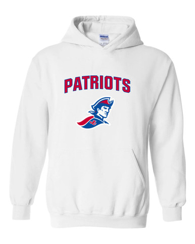 Jay County Patriots Mascot #6 Men's Hoodie