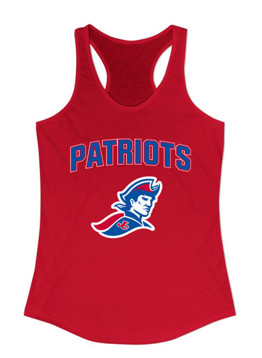 Jay County Patriots Mascot #6 Women's Tank Top