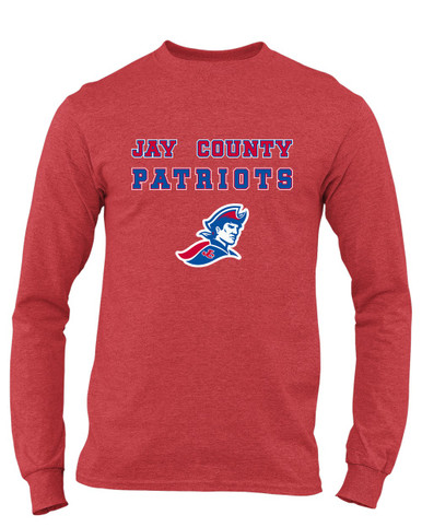Jay County Patriots Spirit Men's Premium LS T-Shirt