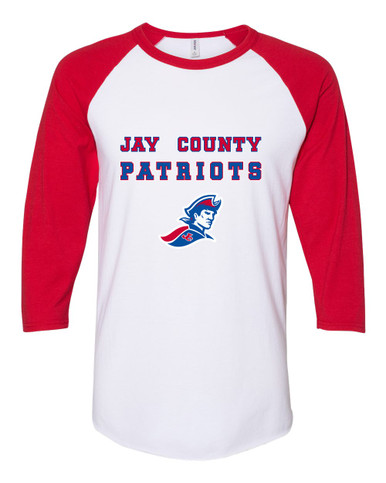 Jay County Patriots Spirit Men's Baseball T-Shirt