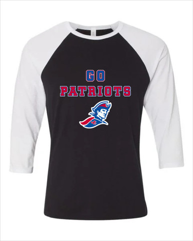 Jay County Patriots Go Team Women's Baseball T-Shirt