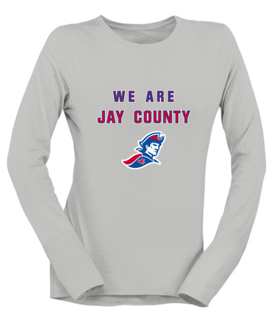 Jay County Patriots We Are Women's Premium LS T-Shirt