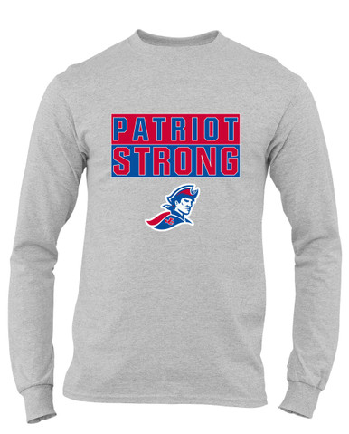 Jay County Patriots Strong #1 Men's Premium LS T-Shirt