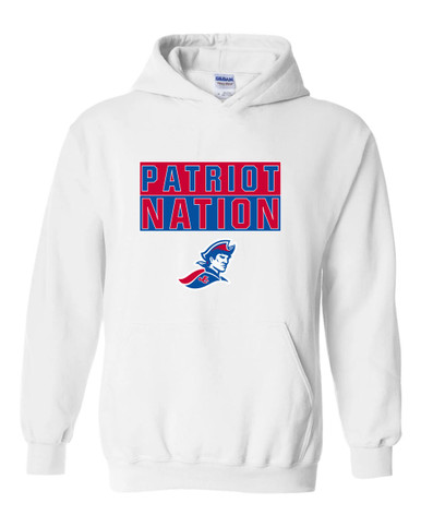 Jay County Patriots Nation #1 Men's Hoodie
