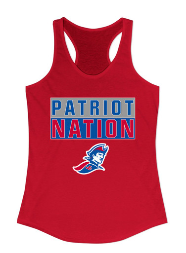 Jay County Patriots Nation #1 Women's Tank Top