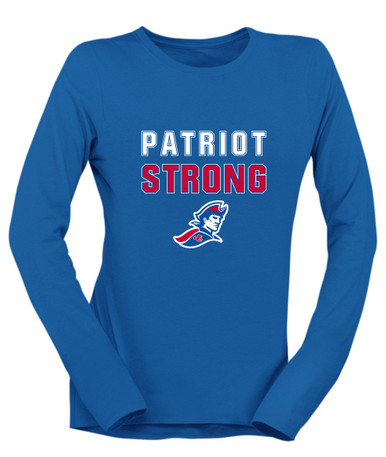 Jay County Patriots Strong #2 Women's Premium LS T-Shirt