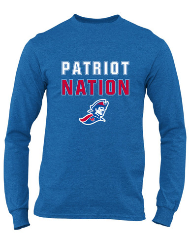 Jay County Patriots Nation #2 Men's Premium LS T-Shirt
