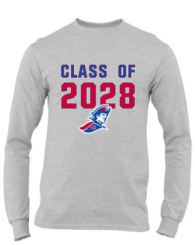 Jay County Patriots Class of 2028 Men's LS T-Shirt