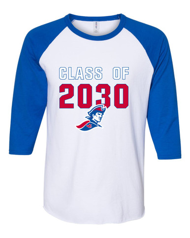 Jay County Patriots Class of 2030 Women's Baseball T-Shirt