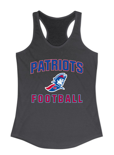 Jay County Patriots Football #1 Women's Tank Top