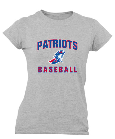 Jay County Patriots Baseball #1 Women's SS T-Shirt