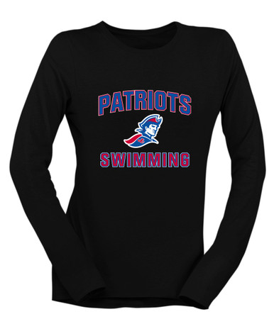 Jay County Patriots Swimming Women's Premium LS T-Shirt