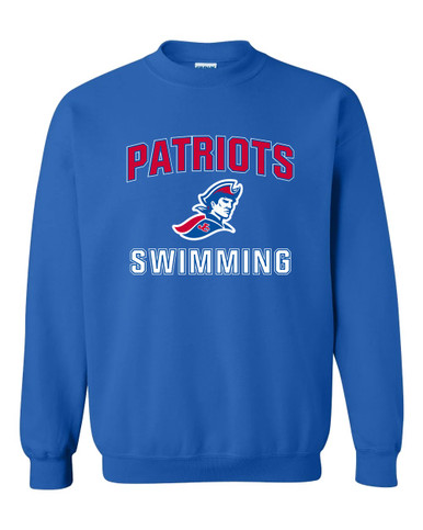 Jay County Patriots Swimming Men's Sweatshirt