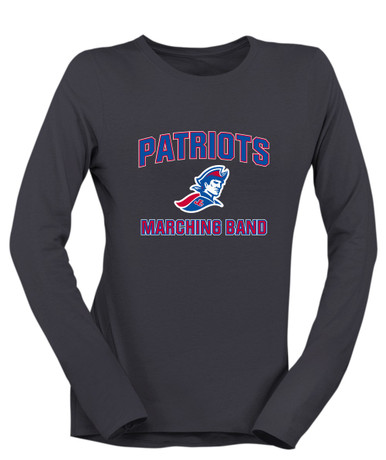 Jay County Patriots Marching Band Women's LS T-Shirt