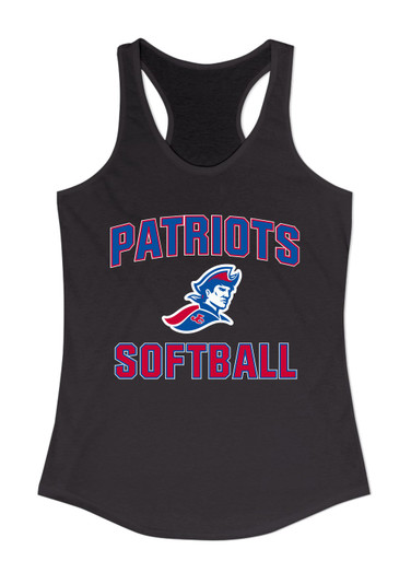 Jay County Patriots Softball #1 Women's Tank Top