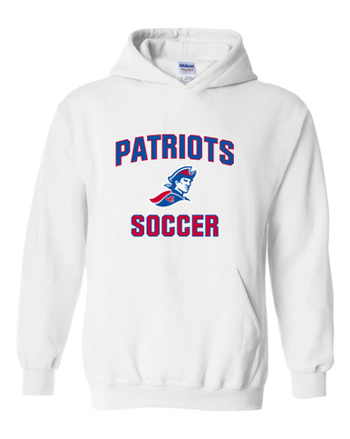 Jay County Patriots Soccer #1 Men's Hoodie
