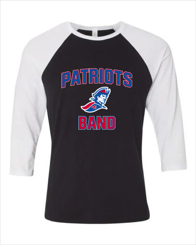 Jay County Patriots Band # 1 Men's Baseball T-Shirt