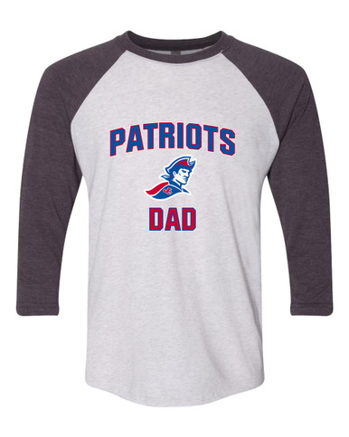 Jay County Patriots Dad Men's Baseball T-Shirt