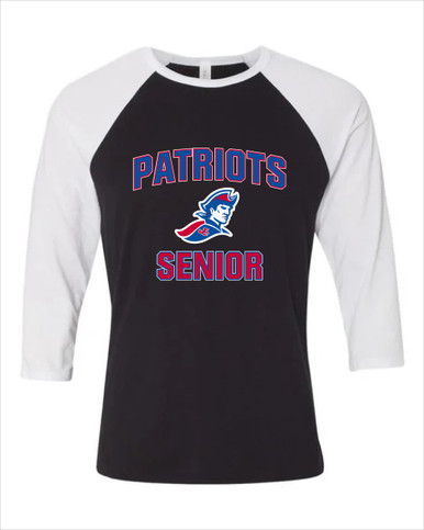 Jay County Patriots Senior #1 Women's Baseball T-Shirt