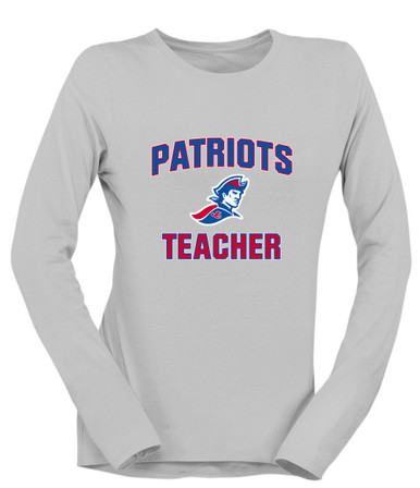 Jay County Patriots Teacher Women's LS T-Shirt
