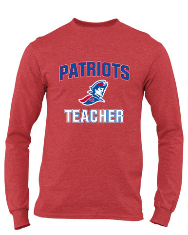 Jay County Patriots Teacher Men's Premium LS T-Shirt