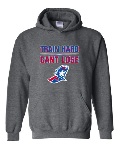 Jay County Patriots Train Hard, Can't Lose Men's Hoodie