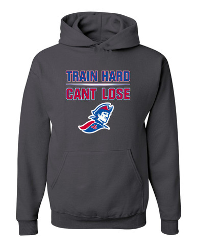 Jay County Patriots Train Hard, Can't Lose Men's Premium Hoodie